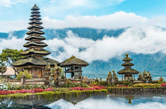 Ulun Danu Beratan Temple, Danau Beratan, Candikuning, Kabupaten de Tabanan, Bali, IndonÃ©sie