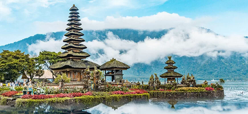 Ulun Danu Beratan Temple, Danau Beratan, Candikuning, Kabupaten de Tabanan, Bali, Indonésie